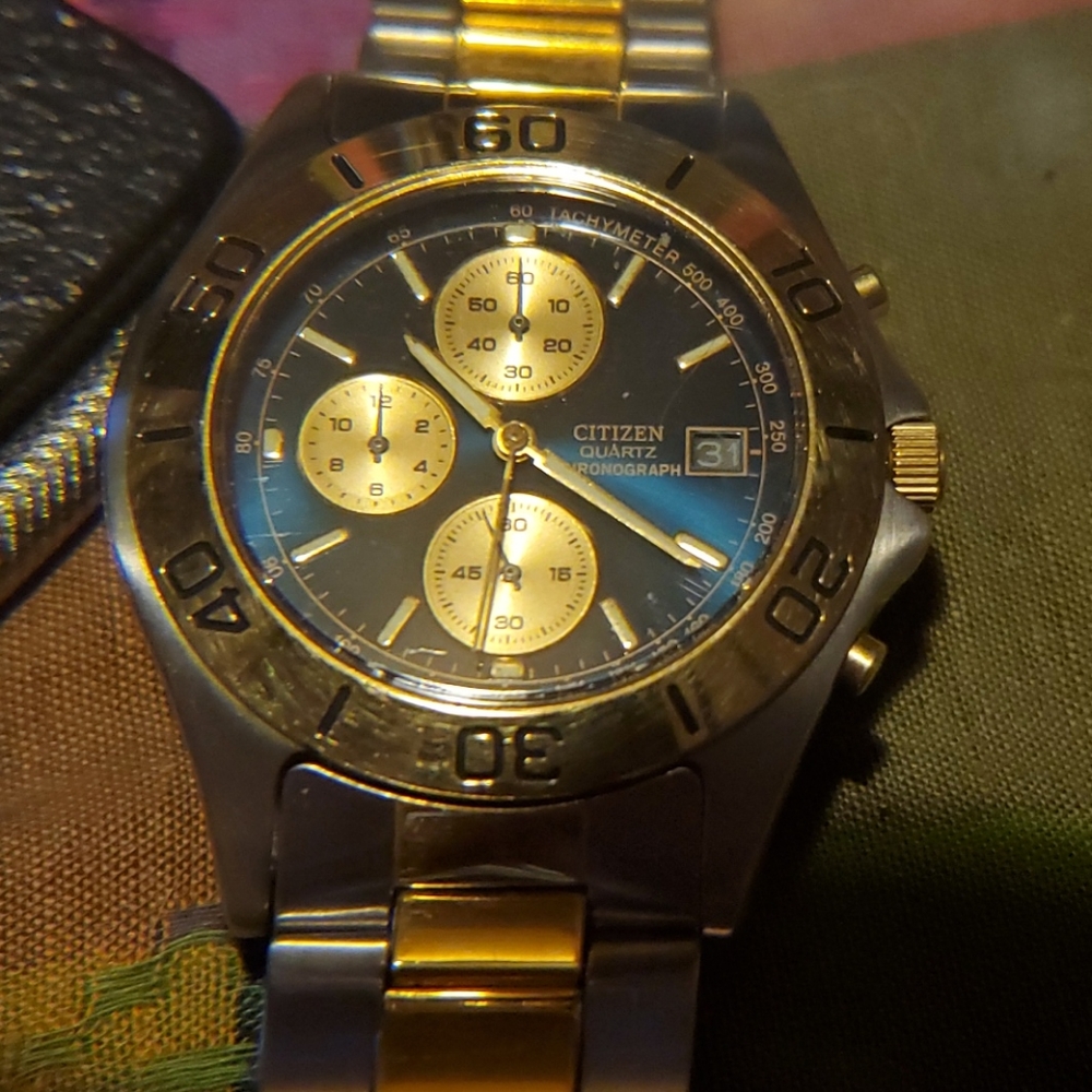 Citizen quartz chronograph model 0510